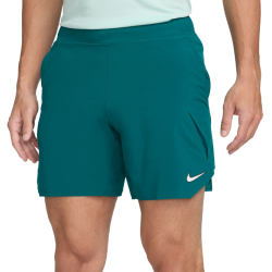 Men's shorts Nike Court Dri-Fit Slam Tennis Shorts - geode teal/teal nebula/white