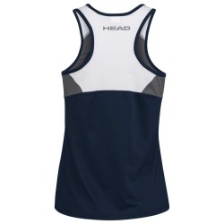 Women's top Head Club 22 Tank Top W - dark blue