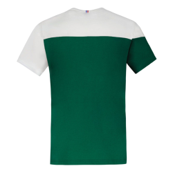 Men's T-shirt Le Coq Sportif BAT Tee Short Sleeve N°3 SS23 - vert fonc_ camuset