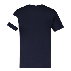 Men's T-shirt Le Coq Sportif BAT Tee Short Sleeve N°2 SS23 - sky captain/new optical white