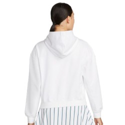 Women's jumper Nike Court Fleece Tennis Hoodie W - white