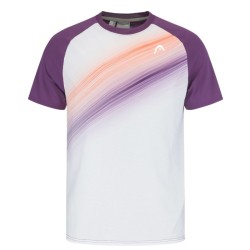 Men's T-shirt Head Performance T-Shirt - lilac/print perf