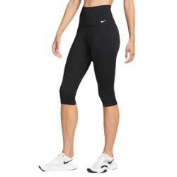 Women's leggings Nike One High-Waisted Capri Leggings - black/white