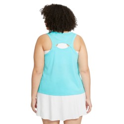 Women's top Nike Court Dri-Fit Victory Tank Plus Line W - copa/white/black