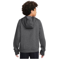 Boys' jumper Nike Multi+ Therma-FIT Pullover Hoodie - black/anthracite/white