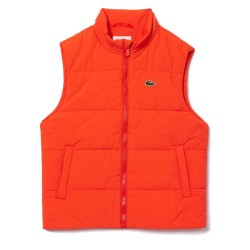 Boys' jumper Lacoste Kids' Lacoste Taffeta Vest Jacket - orange