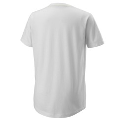 Boys' t-shirt Wilson Emoti-Fun Tech Tee B - white