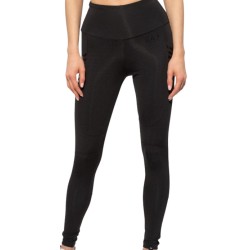 Women's leggings EA7 Woman Jersey Leggings - black