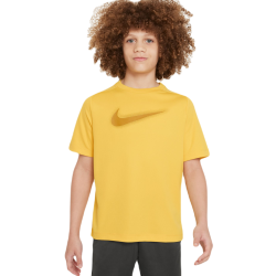 Boys' t-shirt Nike Dri-Fit Multi+ Top - vivid sulfur/bronzine