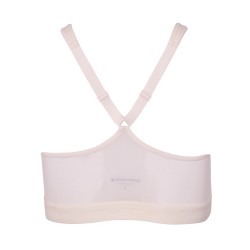 Women's bra Bj_rn Borg Performance Top Mid V Support W - egret