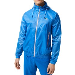 Men's jacket Lacoste Tennis x Novak Djokovic Zip Jacket - blue