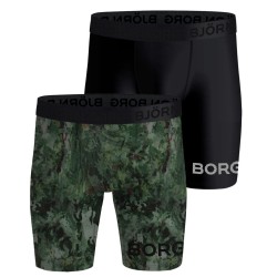 Men's Boxers Bj_rn Borg Performance Boxer Long Shorts 2P - multicolor