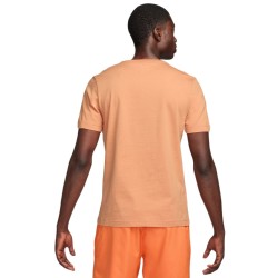 Men's T-shirt Nike Court Tennis T-Shirt - amber brown