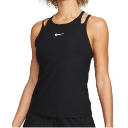 Women's top Nike Court Dri-Fit Advantage Tank W - black/black/white