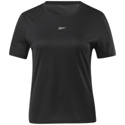 Women's T-shirt Reebok Workout Ready Run Speedwick Tee W - black