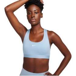 Women's bra Nike Swoosh Light Support Non-Padded Sports Bra - light armory blue/white