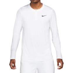 Men's long sleeve T-shirt Nike Dri-Fit Advantage Camisa M - white/white/black
