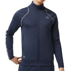 Men's Jumper Lacoste Tennis x Daniil Medvedev Zipped Sweatshirt - blue/white