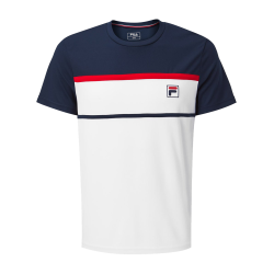 Boys' t-shirt Fila T-Shirt Steve Boys - white/peacoat blue