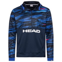 Men's Jumper Head Slider Hoodie M - navy/blue/red/white