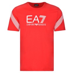 Men's T-shirt EA7 Man Jersey T-Shirt - racing red