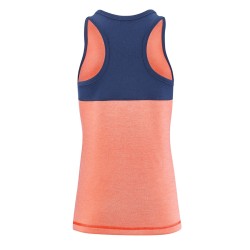 Girls' T-shirt Babolat Play Tank Top Girl - fluo strike/estate blue