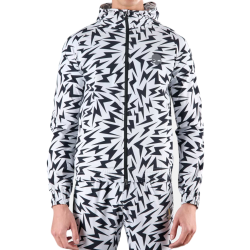 Men's Jumper Hydrogen Thunders Tech Full Zip Sweatshirt - white/black