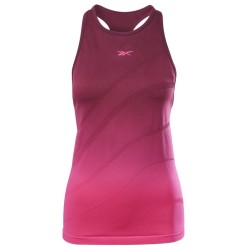 Women's top Reebok United By Fitness Seamless Tank Top W - maroon/pursuit pink