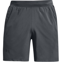 Men's shorts Under Armour Launch SW 7" Short - pitch gray/reflective