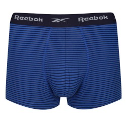Men's Boxers Reebok Mens Trunk EDRIK 3P - grey/purple/blue stripe