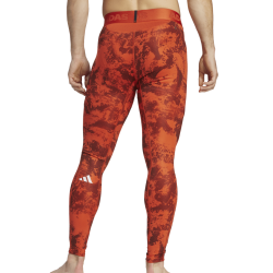 Men's trousers Adidas Paris Heat.Rdy Techfit Long Leggings - preloved red