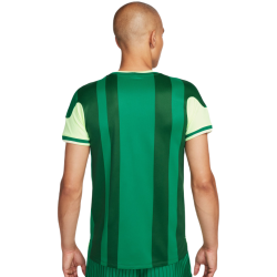 Men's T-shirt Nike Court Slam Dri-Fit Tennis Top - barely volt/malachite/barely volt/black