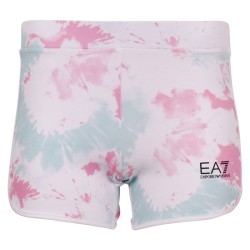 Girls' shorts EA7 Jersey Shorts G - fancy blue