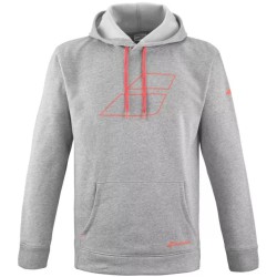 Men's Jumper Babolat Strike Hood Sweat - high rise