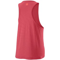 Women's top Wilson W Competition Seamless Tank - holly berry