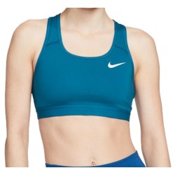 Women's bra Nike Dri-Fit Swoosh Band Bra Non Pad - marina/marina/white