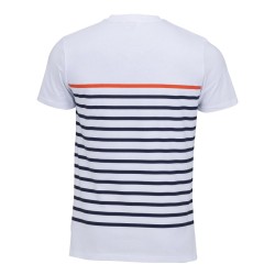 Men's T-shirt Roland Garros Tee Shirt Mariniere - blanc