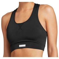 Women's bra Bj_rn Borg Performance Mid Support W - black beauty