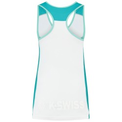 Women's top K-Swiss Hypercourt Speed Tank W - white/algiers blue