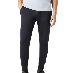 Men's trousers Lacoste Sport Two-Ply Trackpants - black