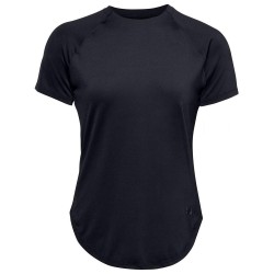 Women's T-shirt Under Armour Sport Hi-Lo SS - black