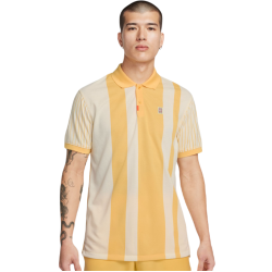Men's Polo T-shirt Nike Polo Dri-Fit Heritage Print - topaz gold