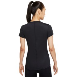 Women's T-shirt Nike One Dri-Fit SS Slim Top W - black/white