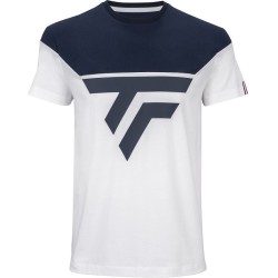 Men's T-shirt Tecnifibre Training Tee - navy/white