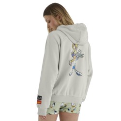 Women's jumper Ellesse Looney Tunes Tweeto Oh Hoodie - light grey
