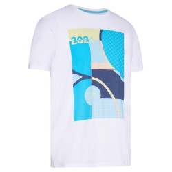 Men's T-shirt Australian Open T-Shirt Poster Print - white