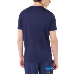 Men's T-shirt Australian Ace T-Shirt Brush Line Print - blu cosmo