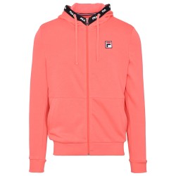Men's Jumper Fila Sweatjacket Benny M - hot coral