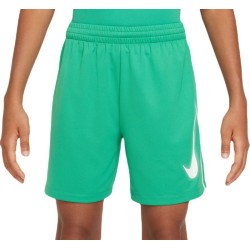Boys' shorts Nike Boys Dri-Fit Multi+ Graphic Training Shorts - stadium green/white/white