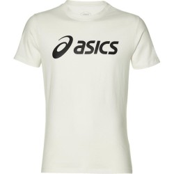 Men's T-shirt Asics Big Logo Tee - brilliant white/performance black